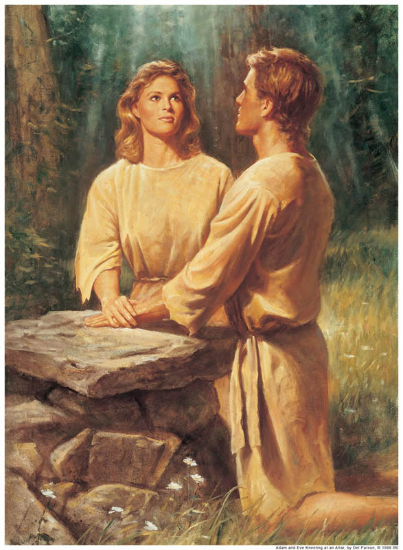 Adam Eve Altar Mormon