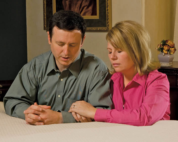 Mormon Praying Couple